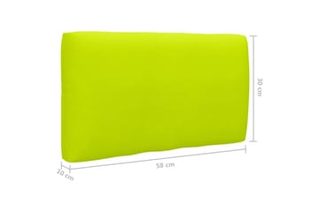 Pallsoffgrupp Utomhus med dynor 6 delar impregnerad furu - Brun - Utemöbler - Utesoffor & bänkar - Loungesoffa