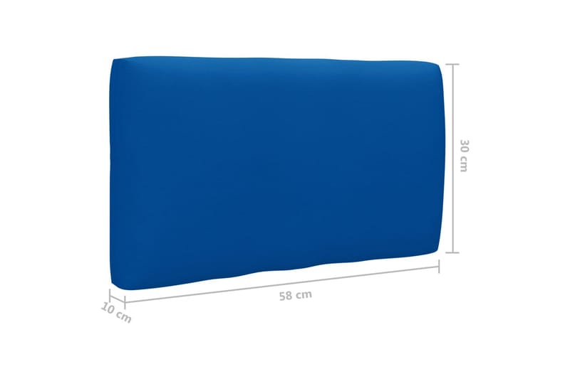 Pallsoffgrupp Utomhus med dynor 6 delar impregnerad furu - Brun - Utemöbler - Utesoffor & bänkar - Loungesoffa