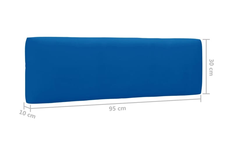 Pallsoffgrupp Utomhus med dynor 6 delar impregnerad furu - Brun - Utemöbler - Utesoffor & bänkar - Loungesoffa
