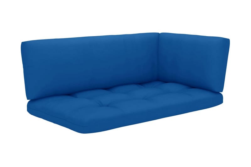 Pallsoffgrupp Utomhus med dynor 6 delar impregnerad furu - Brun - Utemöbler - Utesoffor & bänkar - Loungesoffa