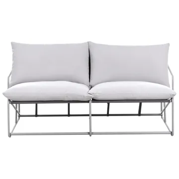 Soffa utomhus 2-Sits Ponte - Grå - Utemöbler - Utesoffor & bänkar - Loungesoffa