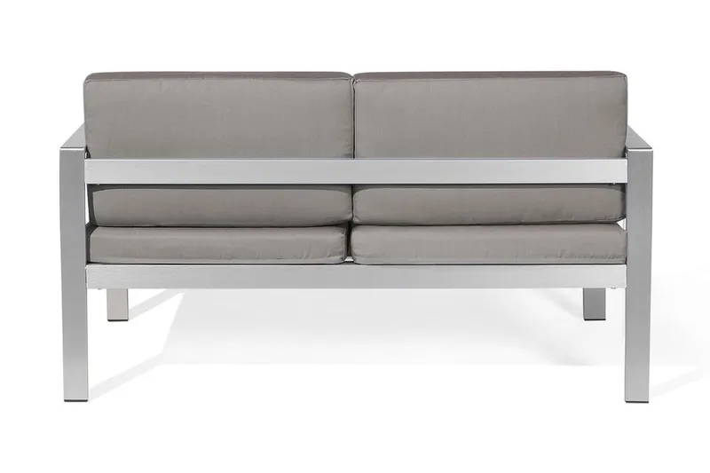 Tirrena Trädgårdssoffa 142 cm - Grå - Utemöbler - Utesoffor & bänkar - Loungesoffa