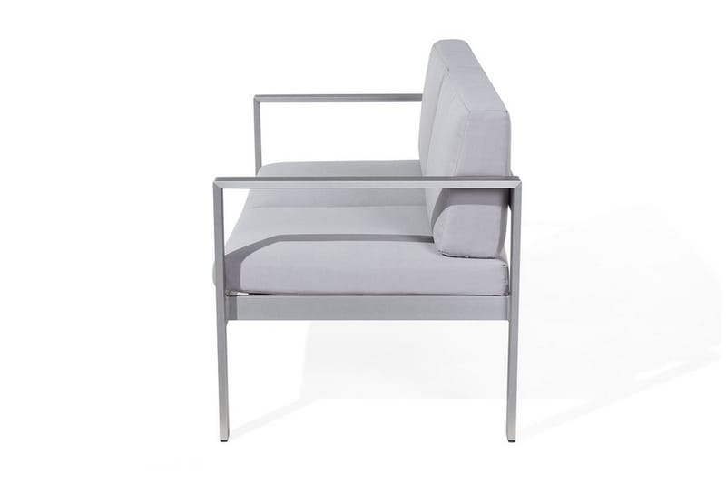 Tirrena Trädgårdssoffa 142 cm - Ljusgrå - Utemöbler - Utesoffor & bänkar - Loungesoffa