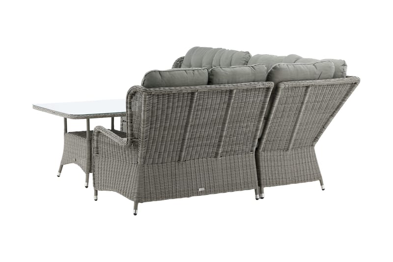 Washington Hörnsoffa Utomhus - Grå - Utemöbler - Utesoffor & bänkar - Loungesoffa