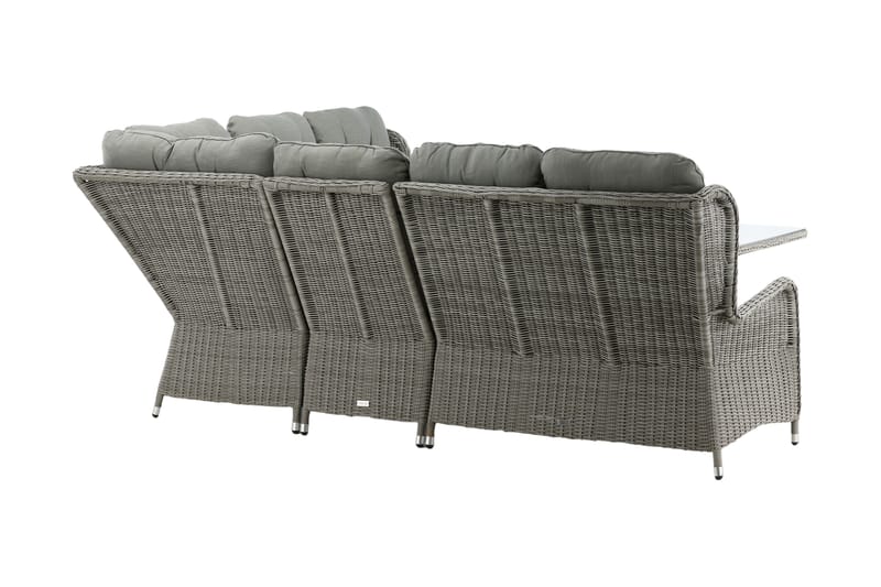 Washington Hörnsoffa Utomhus - Grå - Utemöbler - Utesoffor & bänkar - Loungesoffa