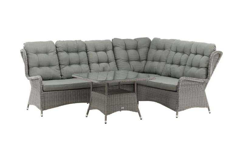 Washington Hörnsoffa Utomhus - Grå - Utemöbler - Utesoffor & bänkar - Loungesoffa