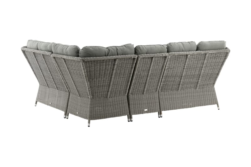 Washington Hörnsoffa Utomhus - Grå - Utemöbler - Utesoffor & bänkar - Loungesoffa