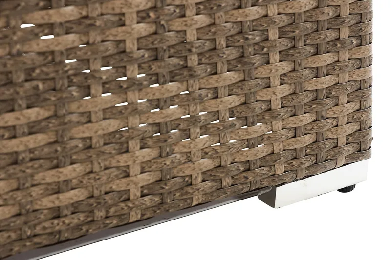 Wisconsin Loungesoffa Utomhus Utomhus med Armstöd 2-sits - Glas/Konstrotting/Sand - Utemöbler - Utesoffor & bänkar - Loungesoffa