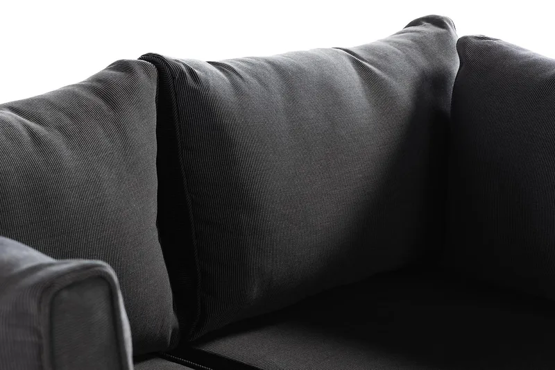 Wisconsin Loungesoffa Utomhus Utomhus med Armstöd 2-sits - Glas/Konstrotting/Sand - Utemöbler - Utesoffor & bänkar - Loungesoffa