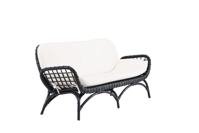 Moana Utesoffa - Svart - Utemöbler - Utesoffor & bänkar - Loungesoffa