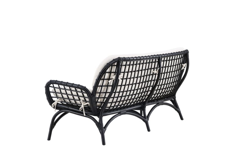 Moana Utesoffa - Svart - Utemöbler - Utesoffor & bänkar - Loungesoffa