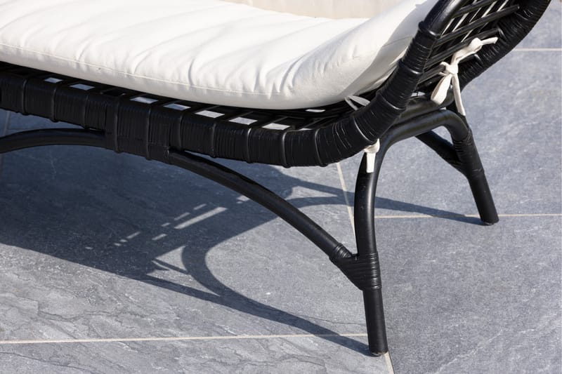 Moana Utesoffa - Svart - Utemöbler - Utesoffor & bänkar - Loungesoffa