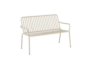 Peking Utebänk - Beige - Utemöbler - Utesoffor & bänkar - Trädgårdssoffa