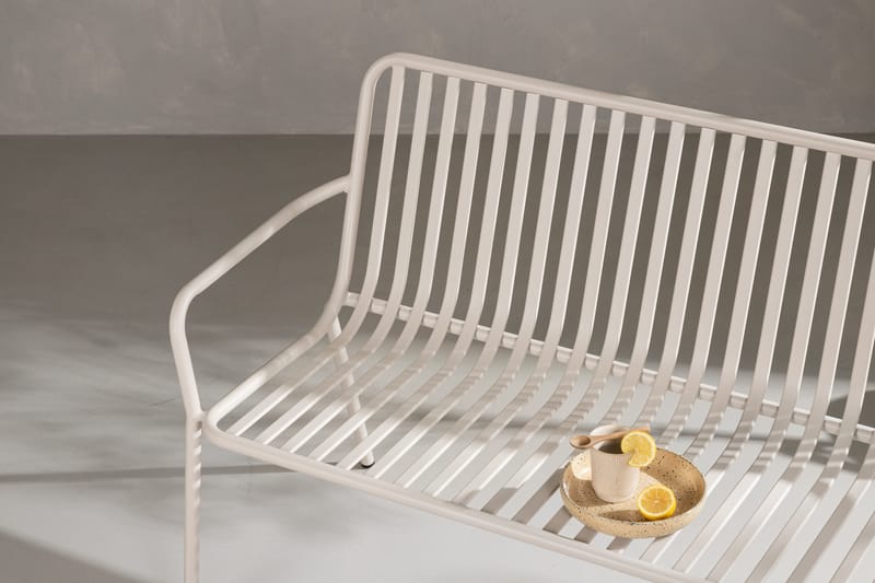 Peking Utebänk - Beige - Utemöbler - Utesoffor & bänkar - Trädgårdssoffa