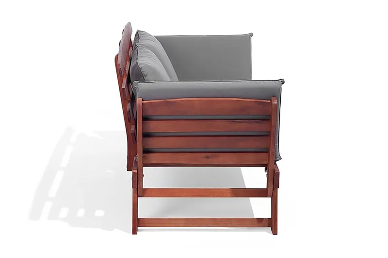 Portici Trädgårdssoffa 210 cm - Trä/Natur - Utemöbler - Utesoffor & bänkar - Loungesoffa