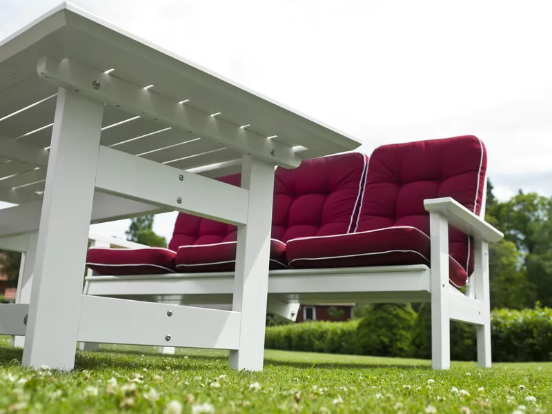 Soffa Hillerstorp Herrgård - Vit - Utemöbler - Utesoffor & bänkar - Loungesoffa