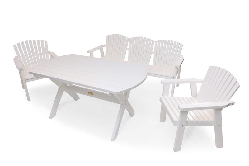 Soffa Hillerstorp Solvik Vit - Vit - Utemöbler - Utesoffor & bänkar - Trädgårdssoffa