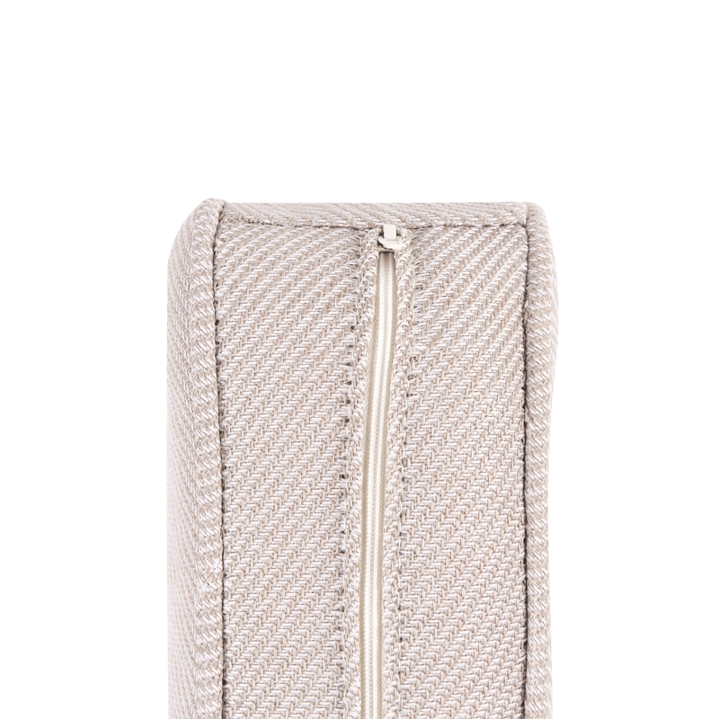 Soffa utomhus 2-Sits Omegana Utan Armstöd Konstrotting - Beige/Svart - Utemöbler - Utesoffor & bänkar - Loungesoffa