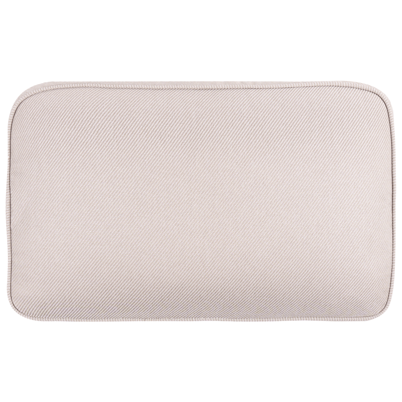 Soffa utomhus 2-Sits Omegana Utan Armstöd Konstrotting - Beige/Svart - Utemöbler - Utesoffor & bänkar - Loungesoffa