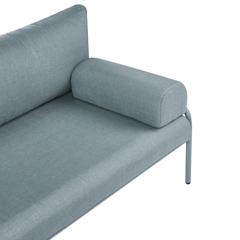 Soffa utomhus 2-Sits Solofra - Grön - Utemöbler - Utesoffor & bänkar - Loungesoffa