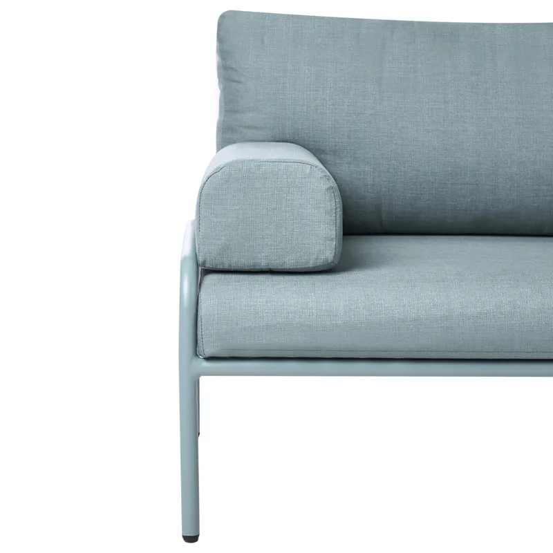 Soffa utomhus 2-Sits Solofra - Grön - Utemöbler - Utesoffor & bänkar - Loungesoffa