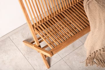 Soffbänk Ghana 100 cm Utomhus - Natur - Utemöbler - Utesoffor & bänkar - Trädgårdssoffa