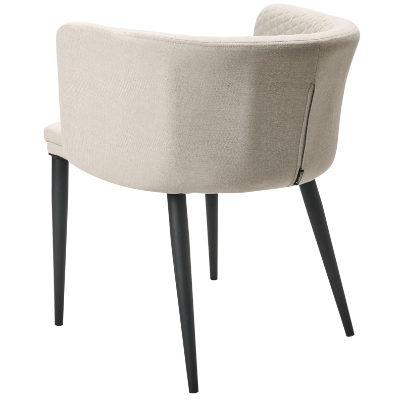 Stol utomhus Limasson - Beige/Svart - Utemöbler - Balkong - Balkongmöbler - Balkongstolar