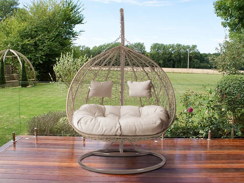 Tavero Hängstol utomhus - beige - Utemöbler - Utesoffor & bänkar - Hängsoffor