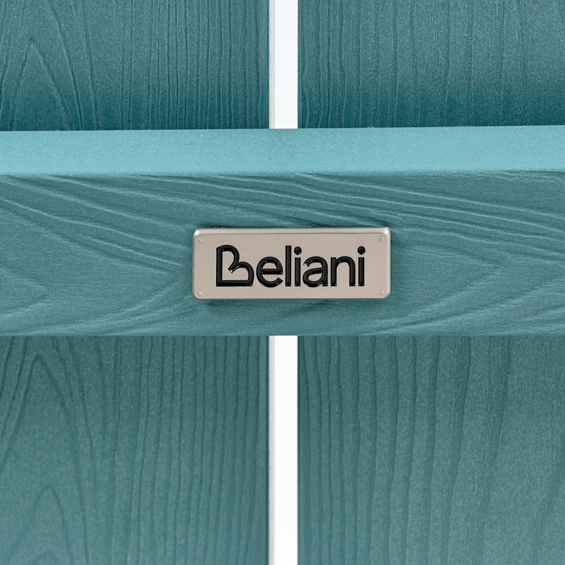 Trädgårdsbänk Adirondack 125 cm - Blå - Utemöbler - Utesoffor & bänkar - Trädgårdssoffa