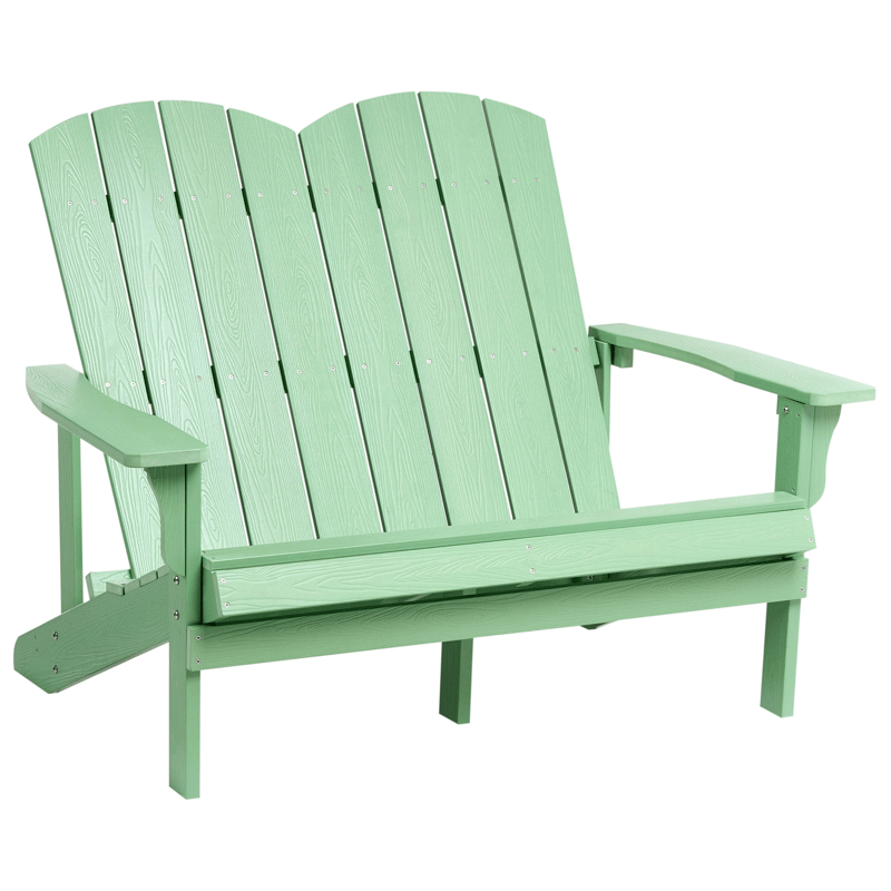 Trädgårdsbänk Adirondack 125 cm, Grön