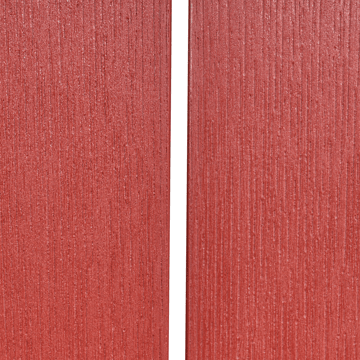 Trädgårdsbänk Adirondack 125 cm - Röd - Utemöbler - Utesoffor & bänkar - Trädgårdssoffa