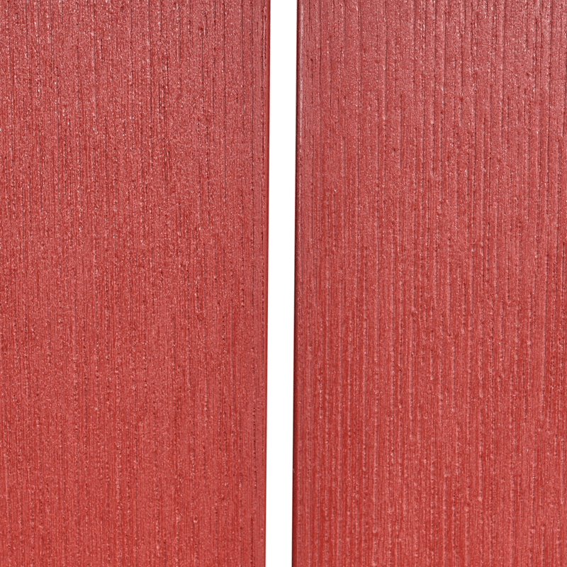 Trädgårdsbänk Adirondack 125 cm - Röd - Utemöbler - Utesoffor & bänkar - Trädgårdssoffa