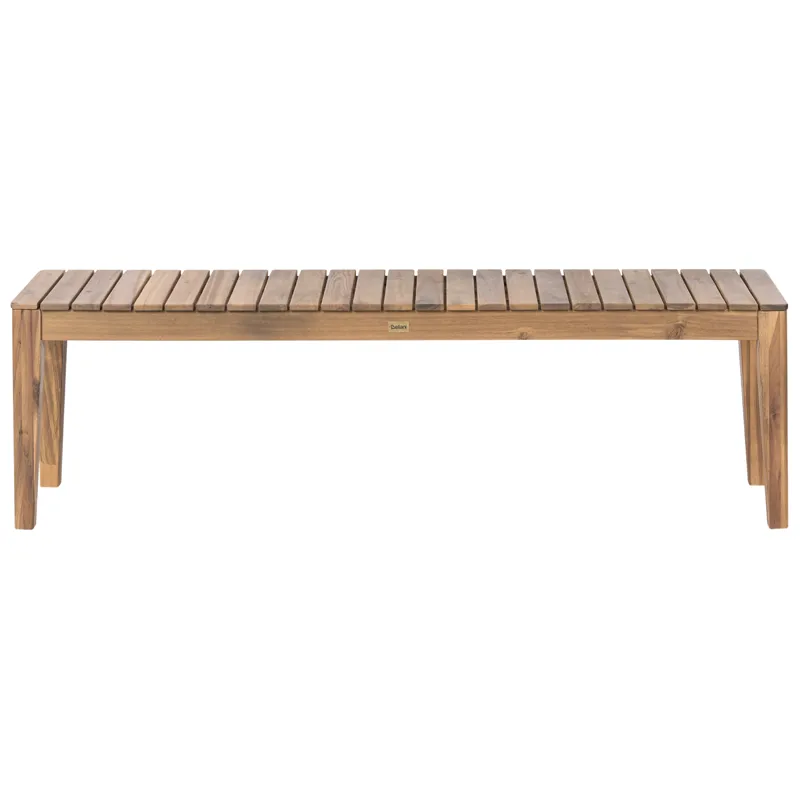 Trädgårdsbänk Chioggia 155 cm Akaciaträ - Brun - Utemöbler - Utesoffor & bänkar - Trädgårdsbänkar