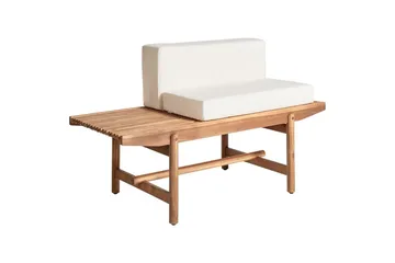 Trädgårdsbänk Giaveno - 135x65x84 cm - Utemöbler - Utesoffor & bänkar - Trädgårdssoffa