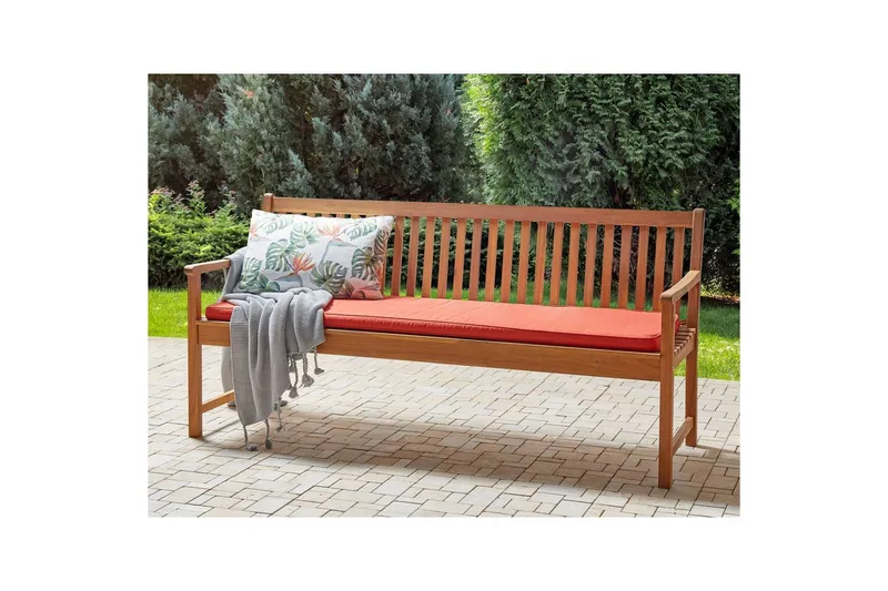 Trädgårdsbänk med dyna Vivara - Utemöbler - Utesoffor & bänkar - Trädgårdssoffa