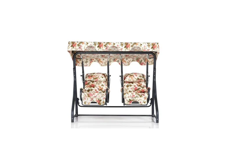 Trädgårdsdubbelgunga Bhika Flerfärgad, Flerfärgad