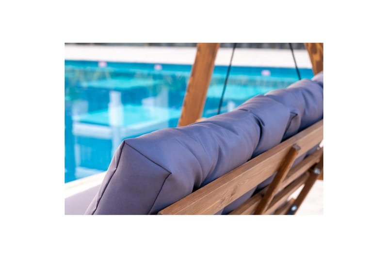 Trädgårdsdubbelgunga Taharoa Antracit - Antracit - Utemöbler - Utesoffor & bänkar - Hängsoffor