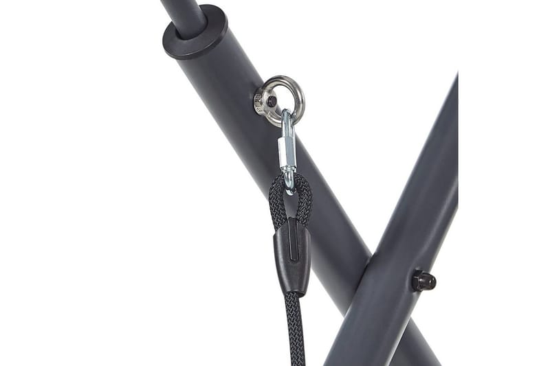 Trädgårdsgunga Solagna - Ljusgrå, 168x113x187 cm - Utemöbler - Utesoffor & bänkar - Hängsoffor