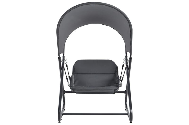 Trädgårdsgunga Solagna - Mörkgrå, 114x117x182 cm - Utemöbler - Utesoffor & bänkar - Hängsoffor