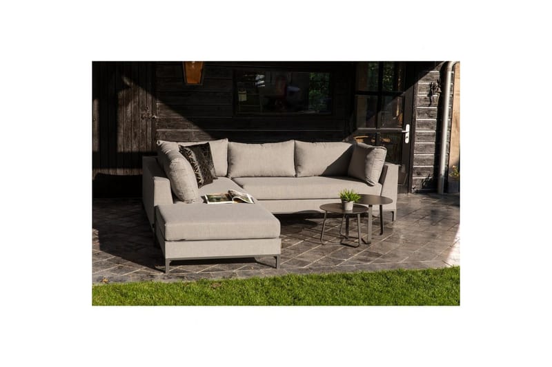 Trädgårdsloungeset Sicilien - Taupe, Vänster - Utemöbler - Utesoffor & bänkar - Loungesoffa