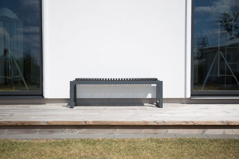 Athena Bänk Utomhus 140 cm - Svart - Utemöbler - Utesoffor & bänkar - Trädgårdsbänkar
