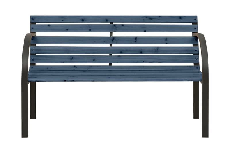 Barnbänk Utomhus 81 cm kinesiskt granträ grå - Grå - Utemöbler - Utesoffor & bänkar - Trädgårdssoffa