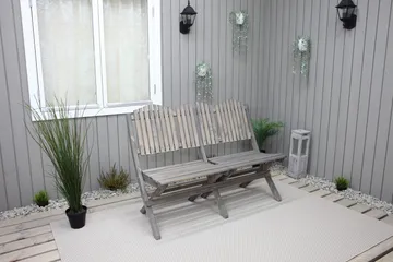 Delpino Utesoffa - Grå - Utemöbler - Utesoffor & bänkar - Loungesoffa