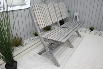 Delpino Utesoffa - Grå - Utemöbler - Utesoffor & bänkar - Loungesoffa