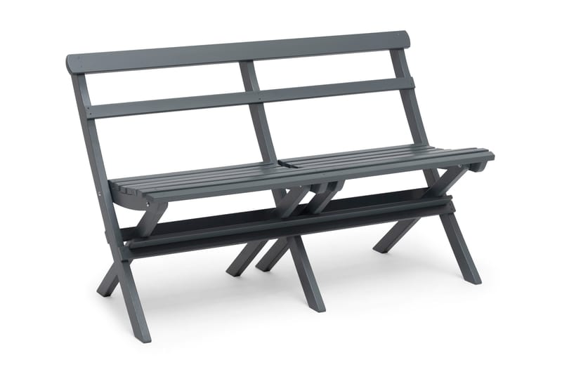 Hillerstorp Torpet Utebänk, Grå