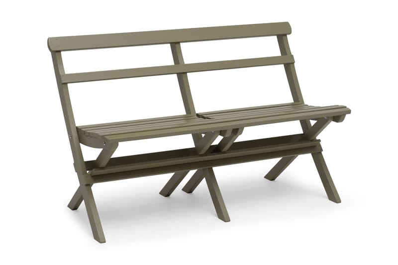 Hillerstorp Torpet Utebänk, Grön