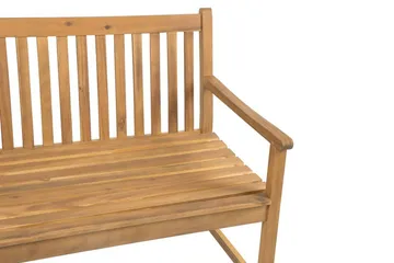 Iazzetta Trädgårdsbänk 120 cm - Trä/Natur - Utemöbler - Utesoffor & bänkar - Trädgårdssoffa