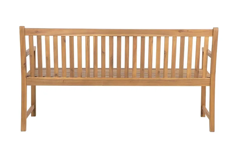 Iazzetta Trädgårdsbänk 160 cm - Trä/Natur - Utemöbler - Utesoffor & bänkar - Trädgårdssoffa