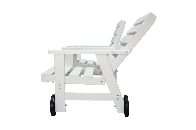 KIngdom Utebänk 177 cm - Vit - Utemöbler - Utesoffor & bänkar - Trädgårdssoffa