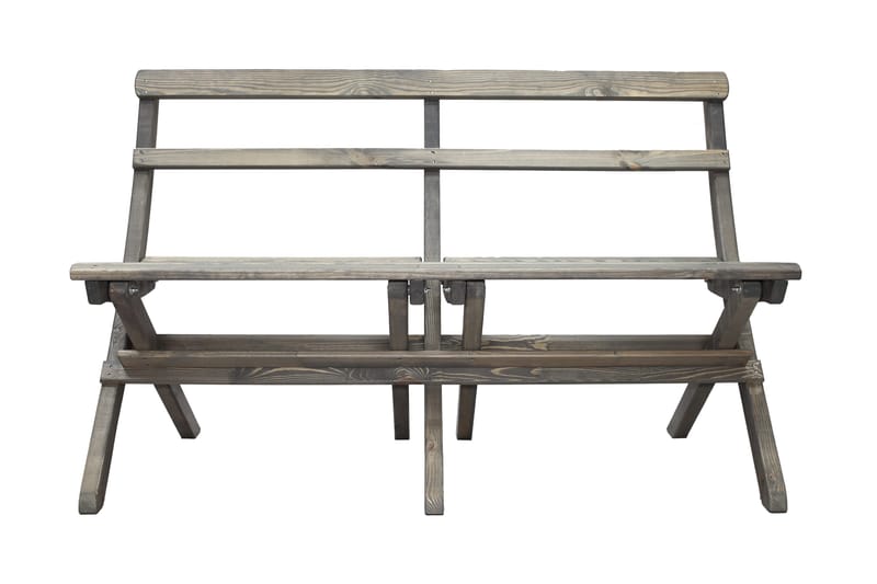 Larios Utebänk 130 cm - Grå - Utemöbler - Utesoffor & bänkar - Trädgårdssoffa